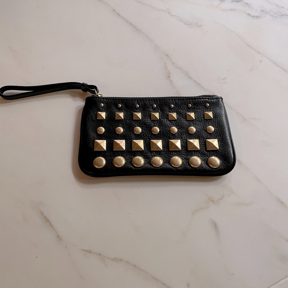 J crew studded wristlet.